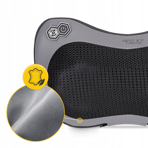 Массажная подушка  4FIZJO Shiatsu Pro+ Black - фото №5